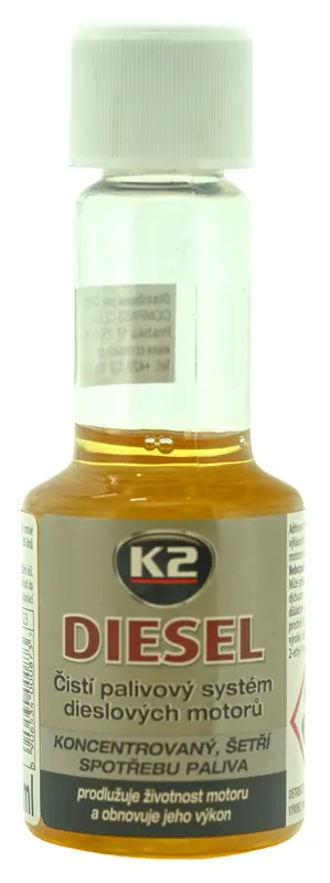 K2 DIESEL 50 ml - aditivum do paliva Přímo Od Výrobce