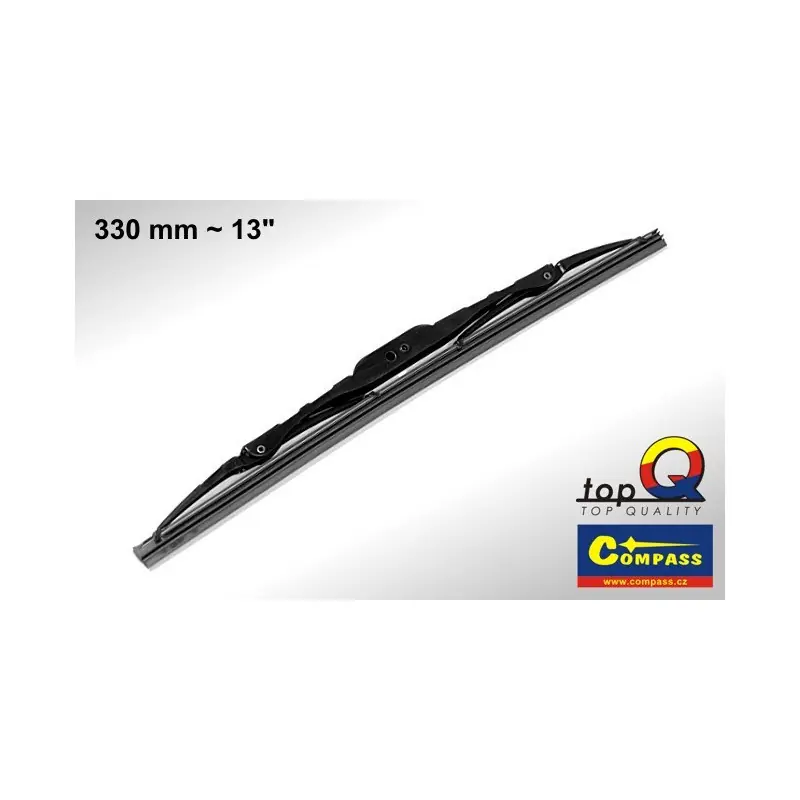 Originální Stěrač kovový TOPQ GRAFIT 330mm COMPASS