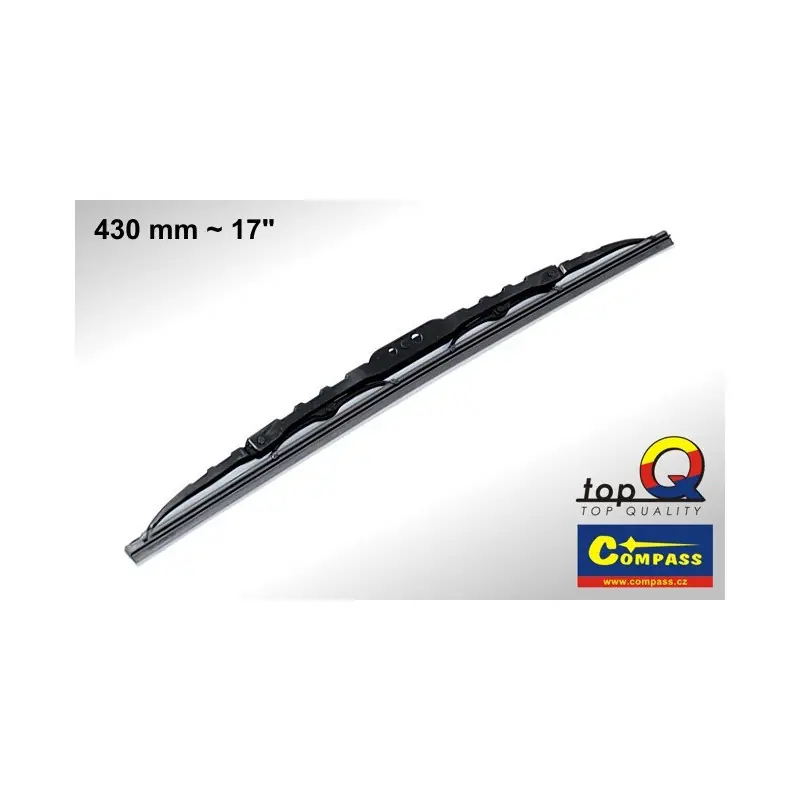 Top Prodej Stěrač kovový TOPQ GRAFIT 430mm COMPASS