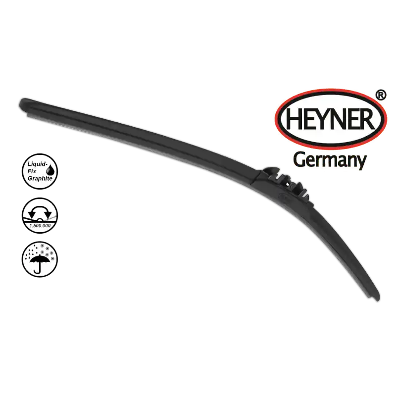 Přímo Od Výrobce Sada přesných flat stěračů 60+60cm CUBE HEYNER ALL SEASONS