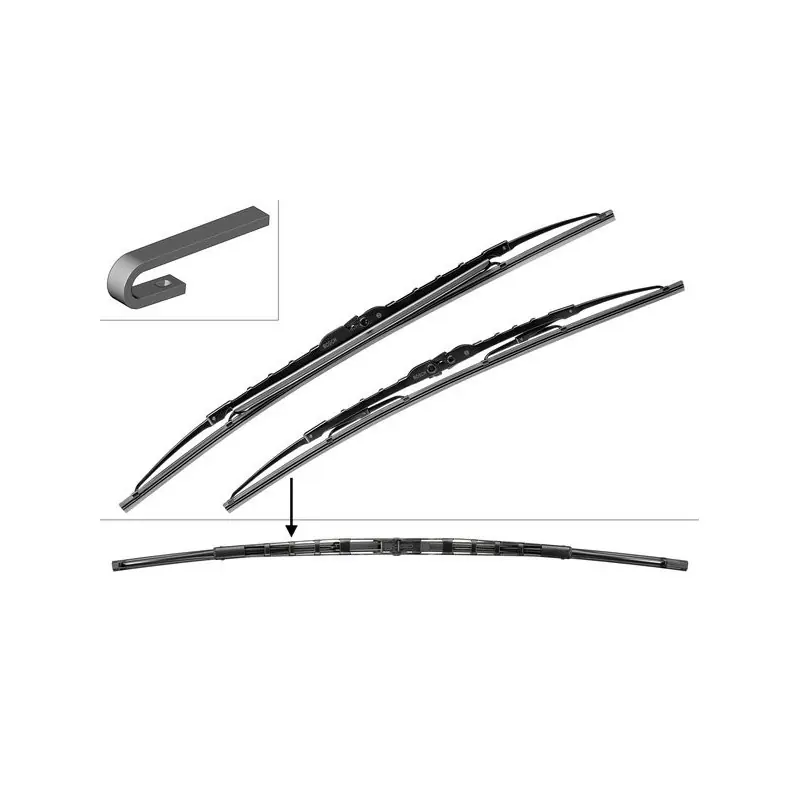 Sada stěračů BOSCH TWIN Spoiler 3397010280 600/575 mm Dokud Zásoby Vydrží