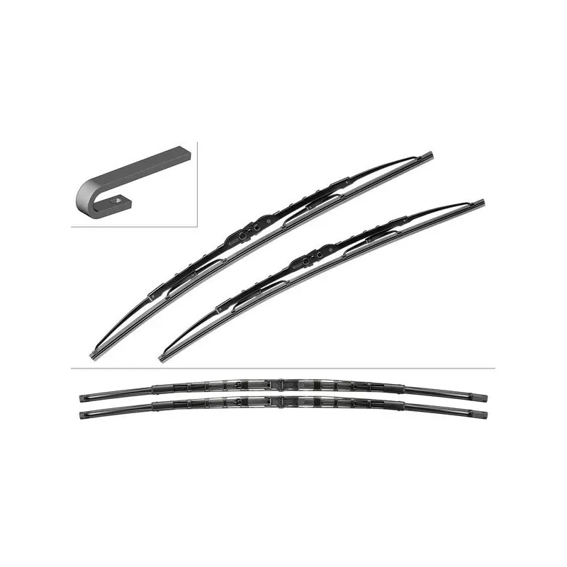 Sada stěračů BOSCH TWIN 3397118408 530/530 mm Jen Po Omezenou Doba