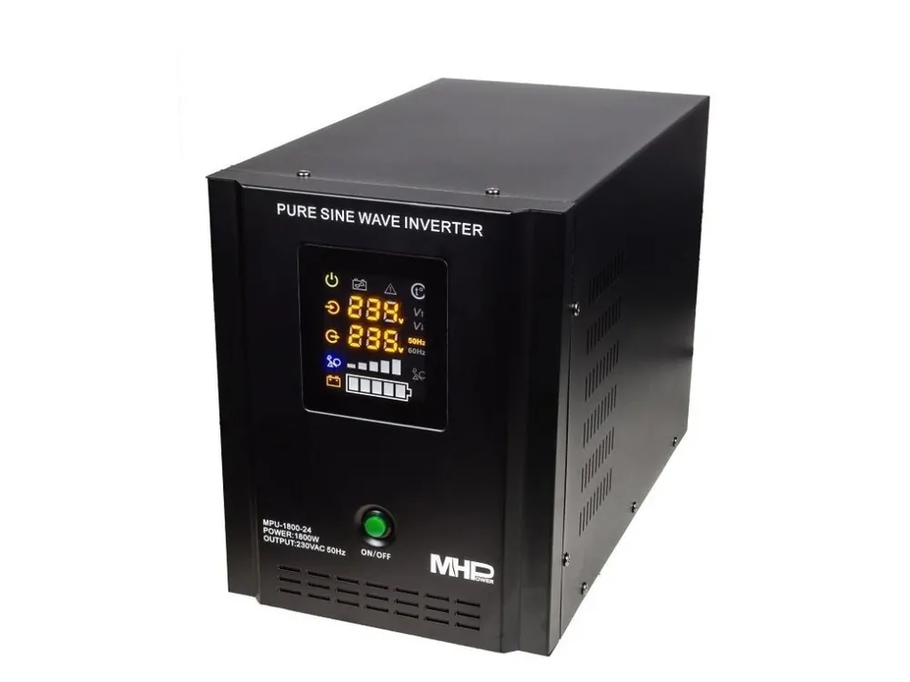 Cenová Bomba Napěťový měnič MHPower MPU-5000-48 48V/230V, 5000W, čistý sinus, s funkcí UPS