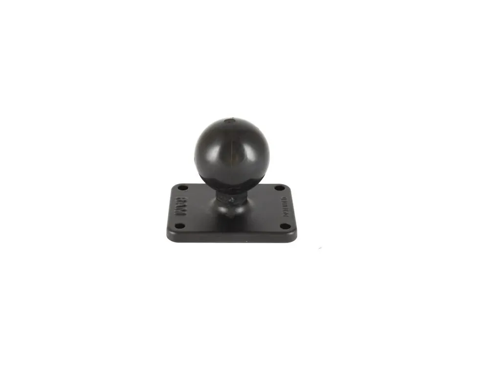Cenová Bomba RAM Mounts obdélníkový úchyt na šrouby nebo vruty, 5 x 6 cm, s kulovým čepem 1,5‘‘, RAM-202U-225