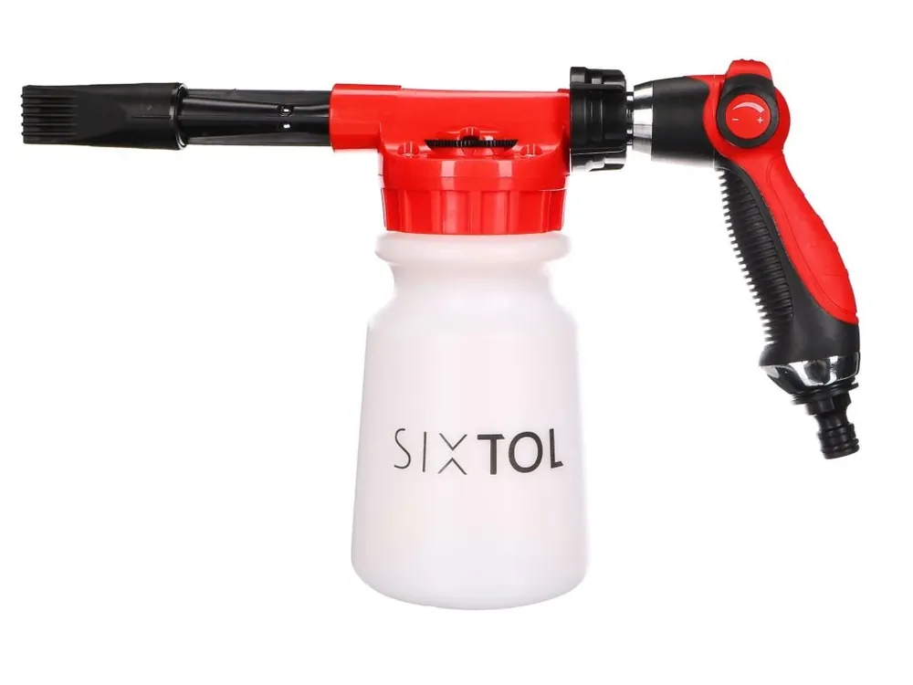 Pistole Sixtol mycí s nádržkou na saponát pro mytí auta CAR DETAILING SPRAY Ověřený