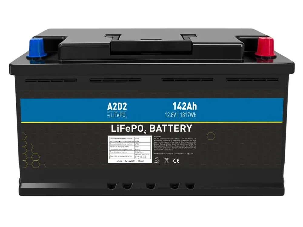 Horká Nabídka Baterie Avacom A2D2 - LiFePO4 12,8V 142Ah F15 Car Battery Case (Sunwoda cells)